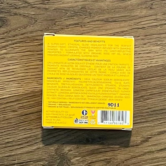 *HP* ĀTHR BEAUTY Limited Edition Supernova Crushed Yellow Diamond Highlighter - Picture 4 of 5